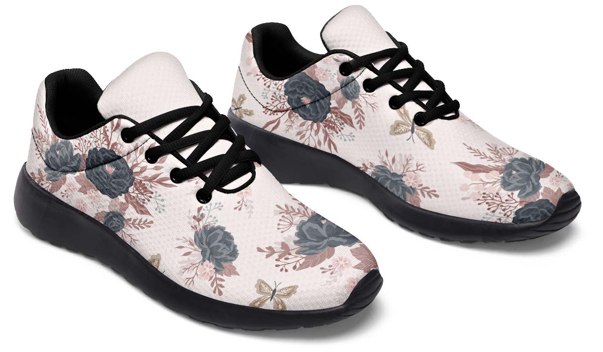 Black Flowers White