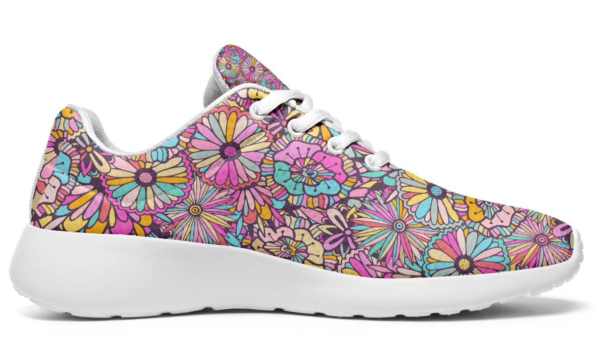 Bright Flowers White