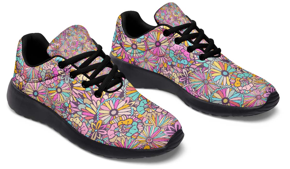 Bright Flowers White