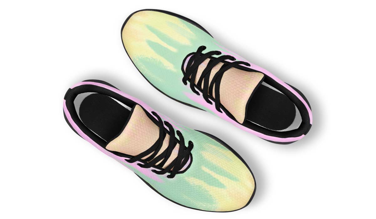 Electro Tie Dye White