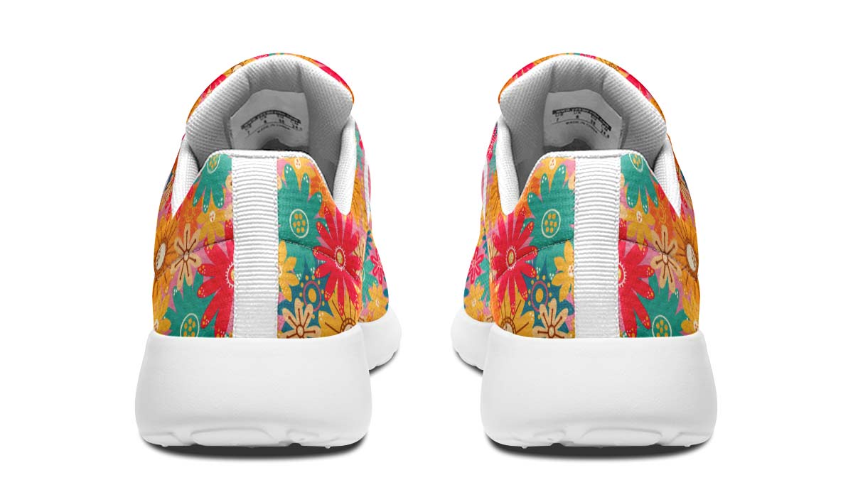 Flower Hippie Peace White