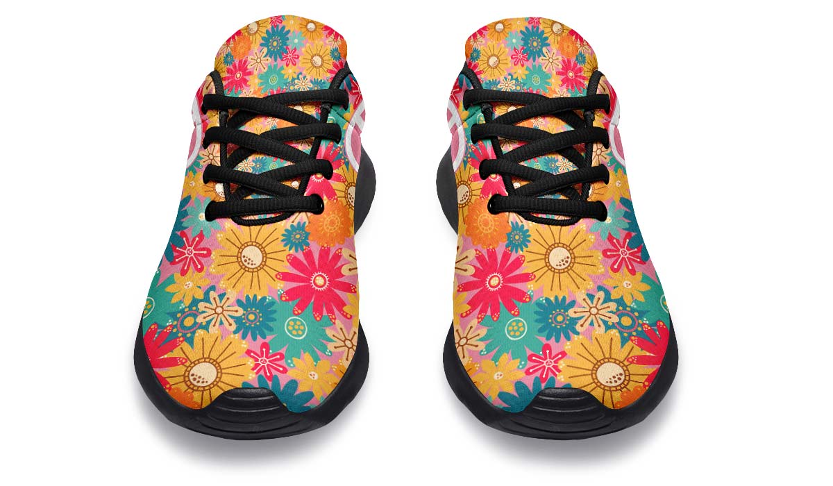 Flower Hippie Peace White