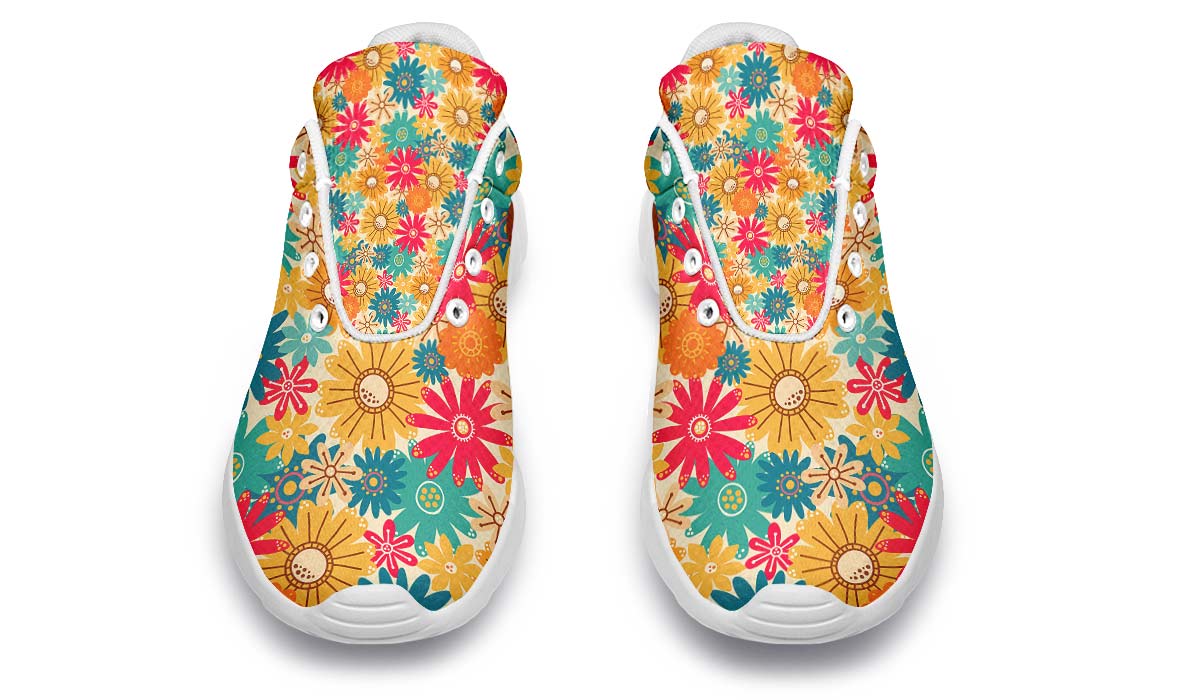 Flower Power Peace White