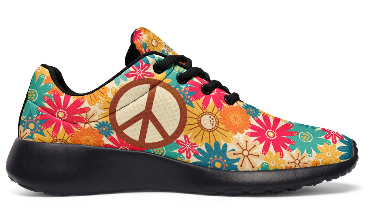 Flower Power Peace White
