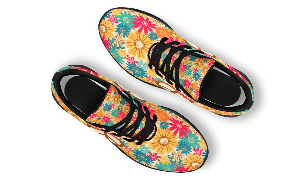 Flower Power Peace White