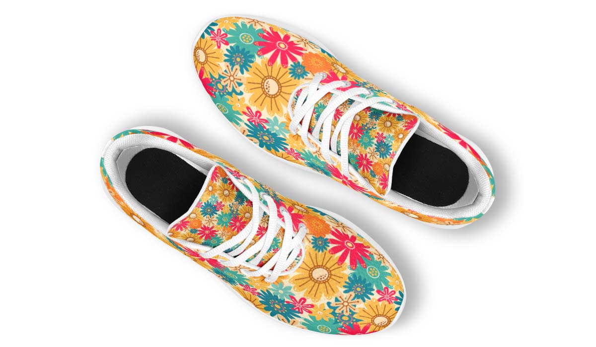 Flower Power Vibes White