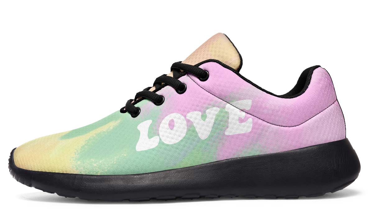 Love Tie Dye White