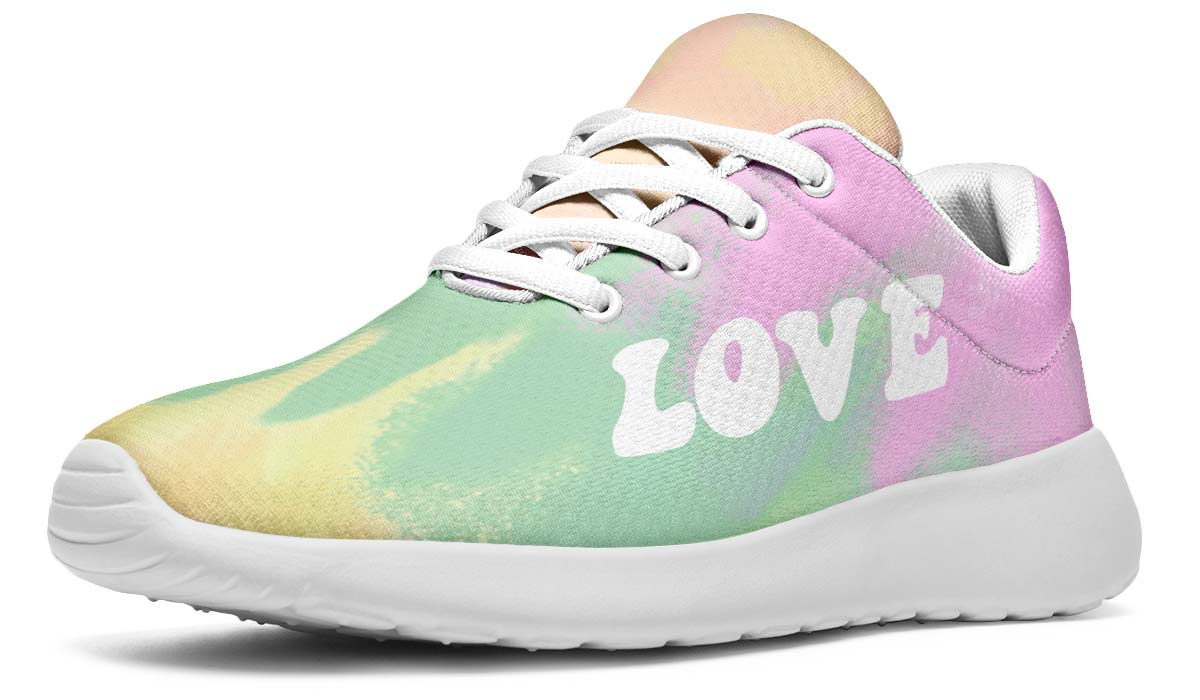 Love Tie Dye White