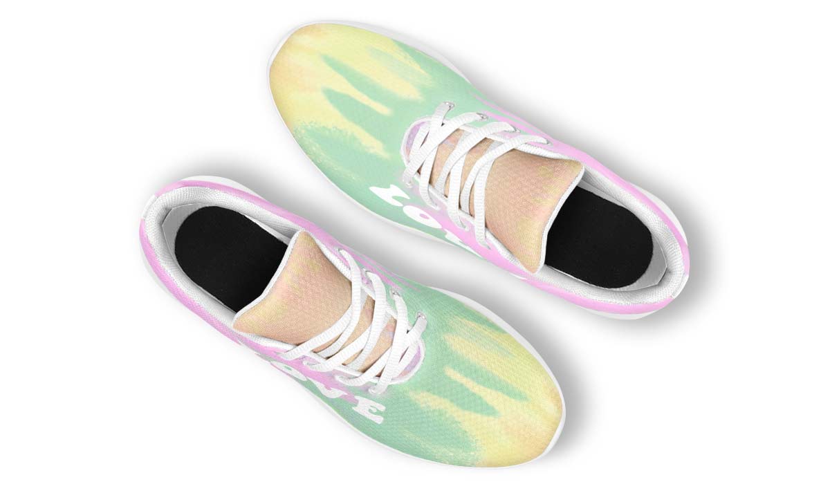 Love Tie Dye White