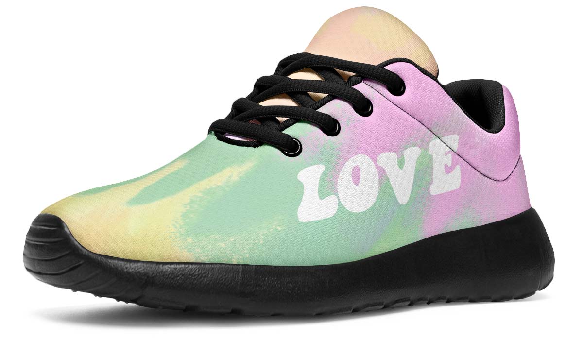 Love Tie Dye White