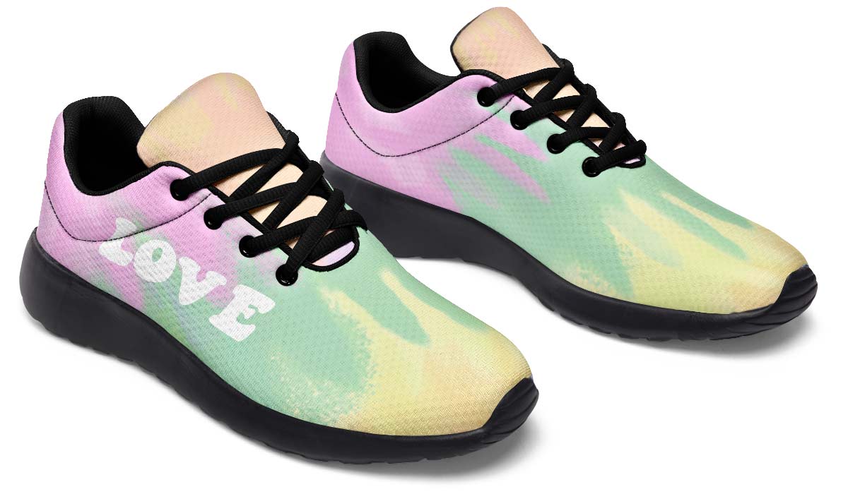 Love Tie Dye White