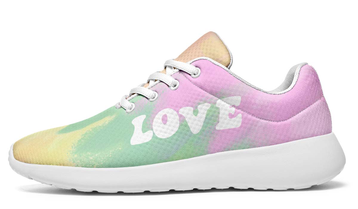 Love Tie Dye White