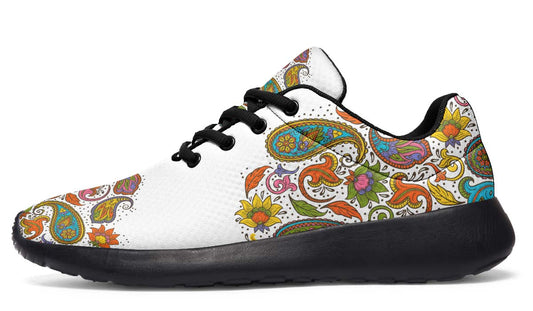 Paisley Flowers White