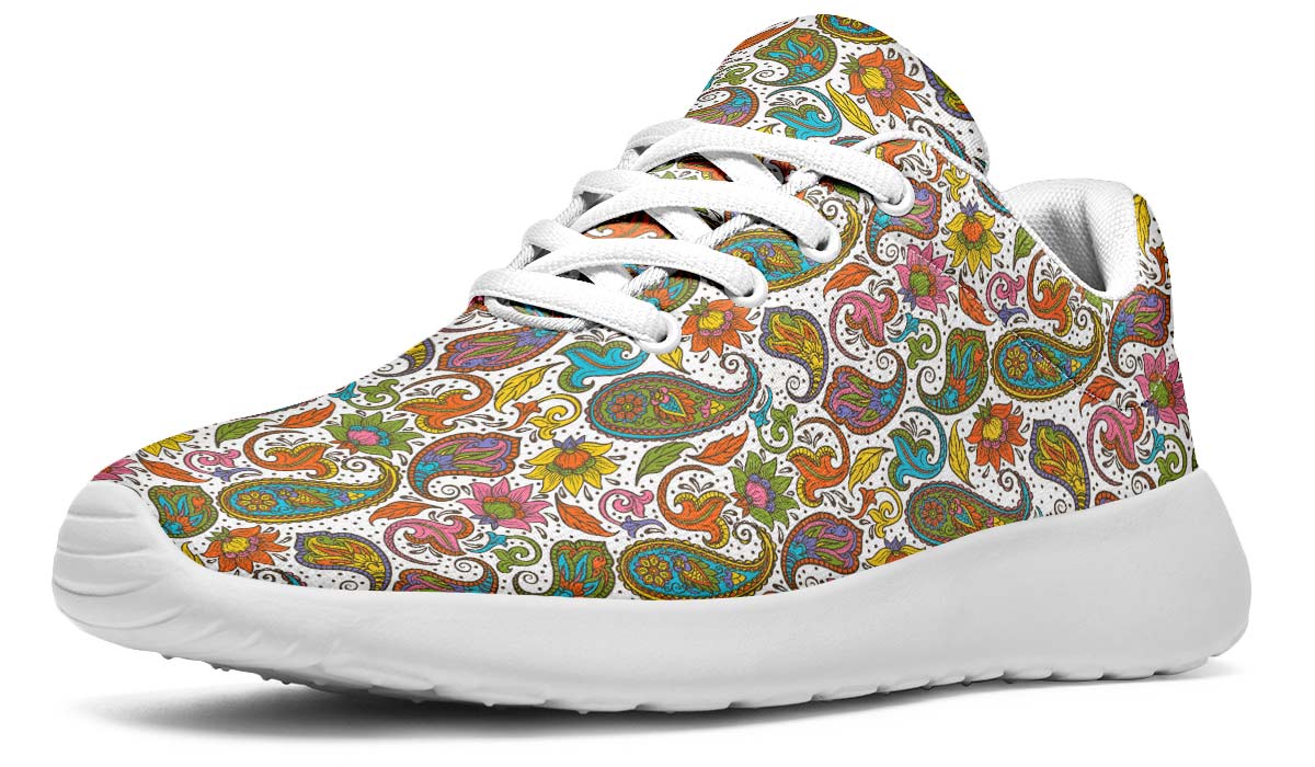 Paisley Pattern White