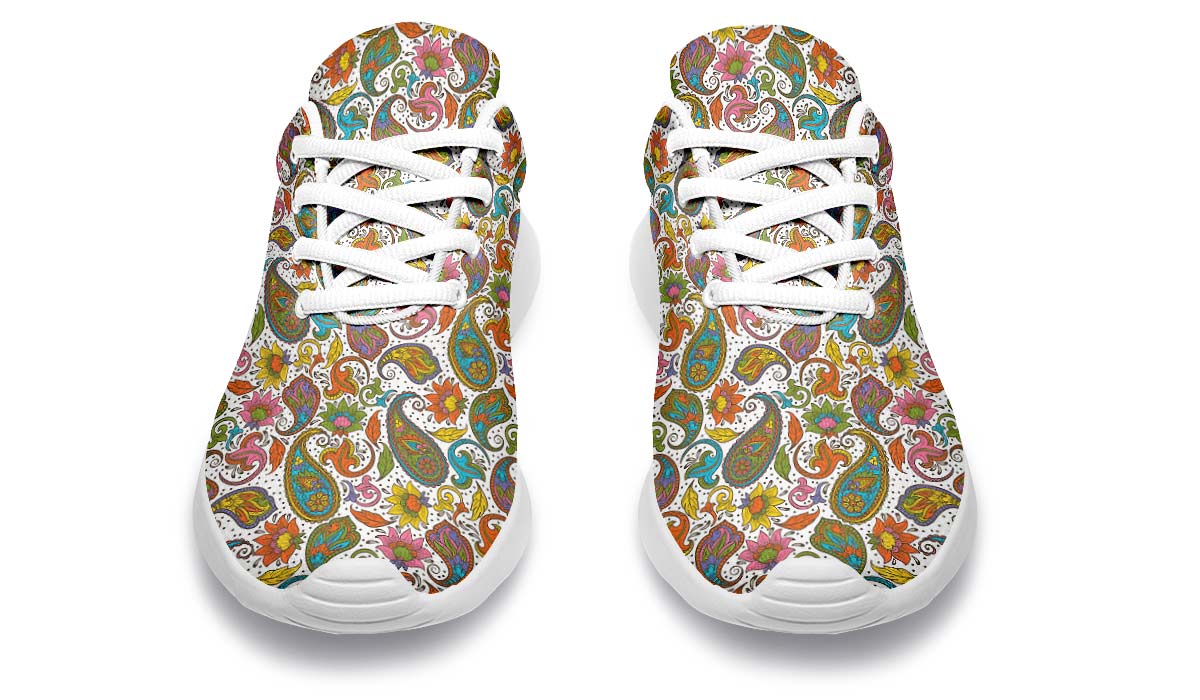 Paisley Pattern White