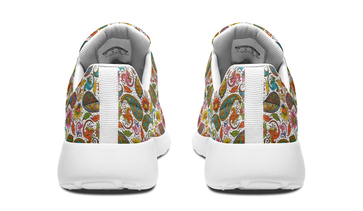 Paisley Pattern White
