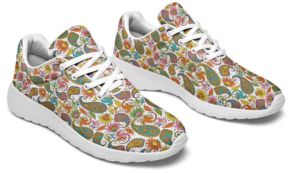 Paisley Pattern White