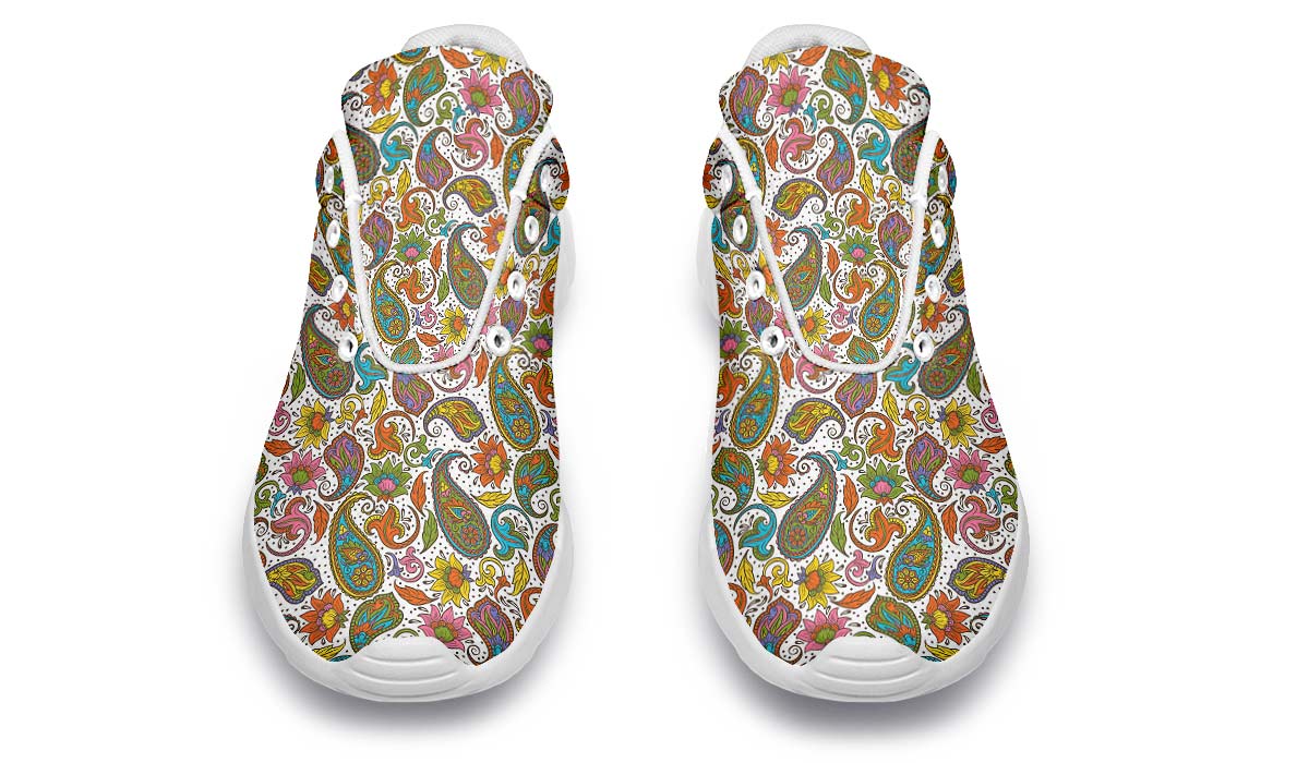 Paisley Pattern White
