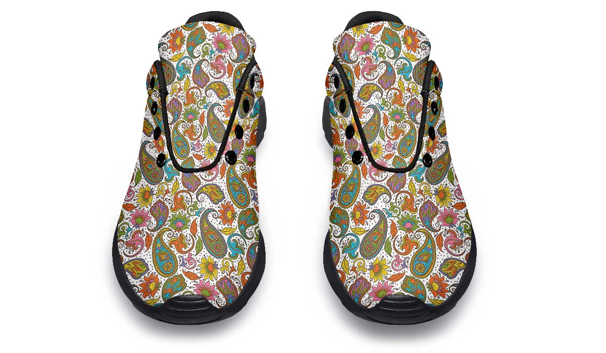 Paisley Pattern White