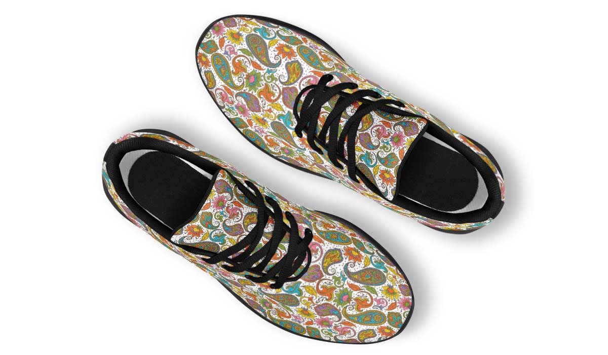 Paisley Pattern White