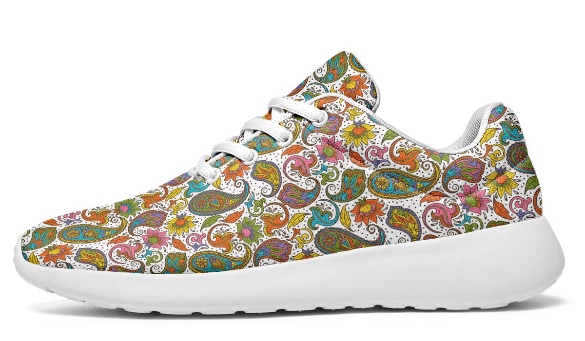 Paisley Pattern White
