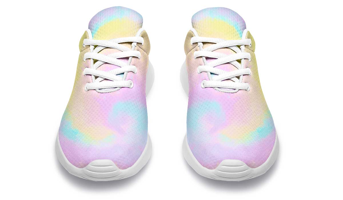 Pastel Tie Dye White