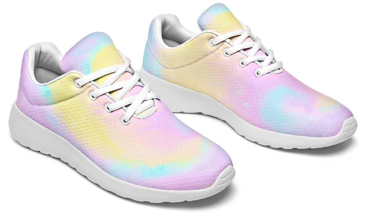Pastel Tie Dye White