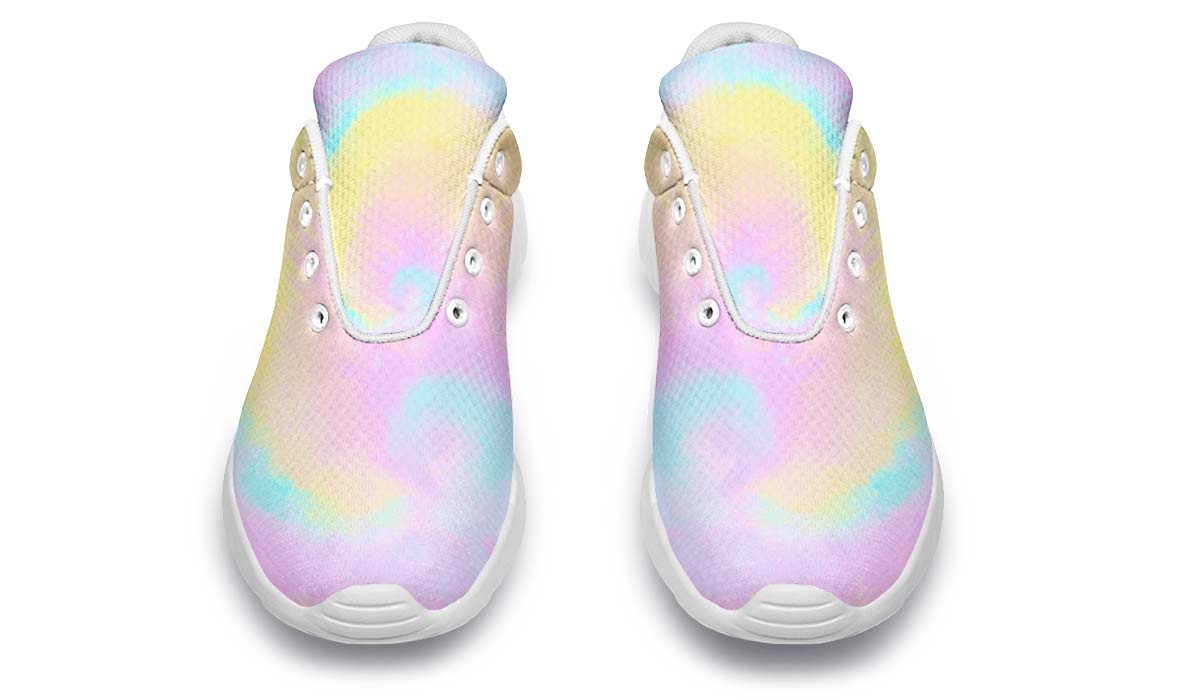 Pastel Tie Dye White