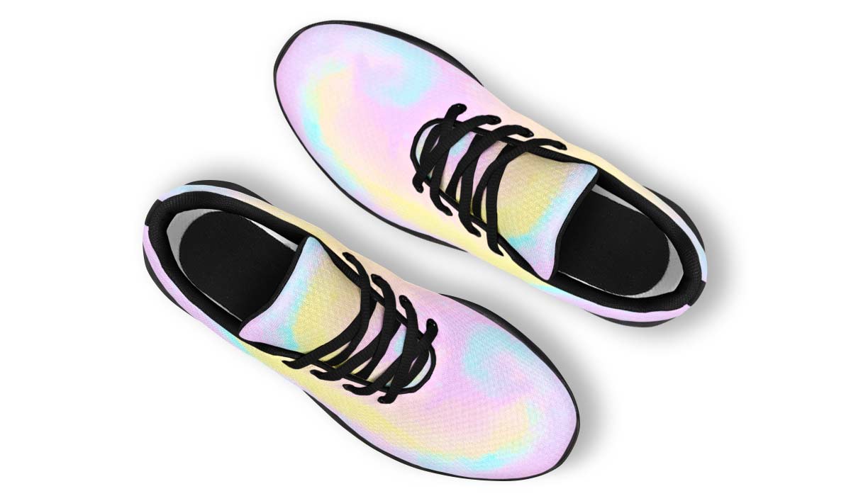Pastel Tie Dye White