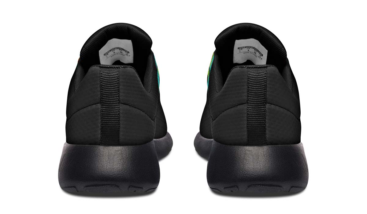 Peace Symbol Retro Black