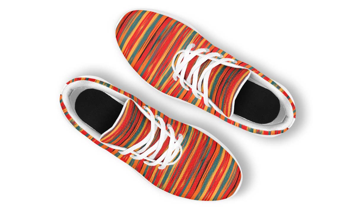 Reggae Stripes White
