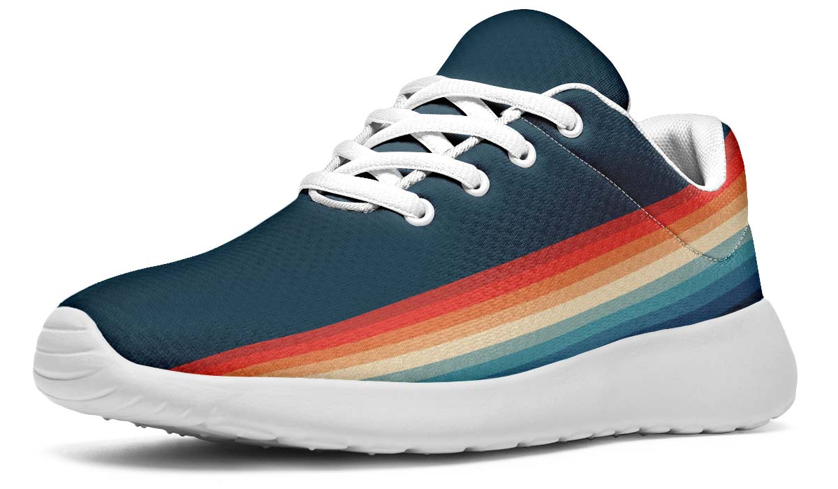 Retro Blues White