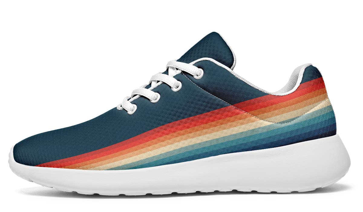 Retro Blues White