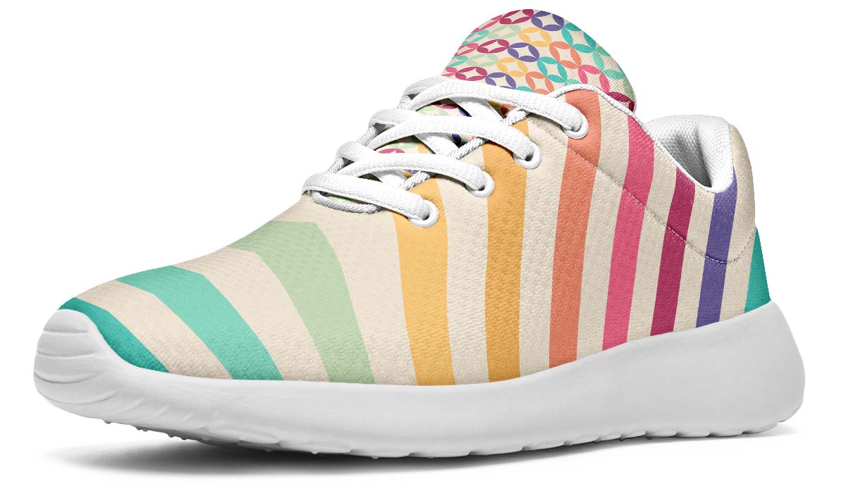 Retro Lines White