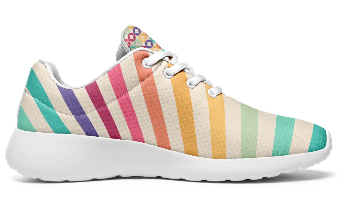 Retro Lines White