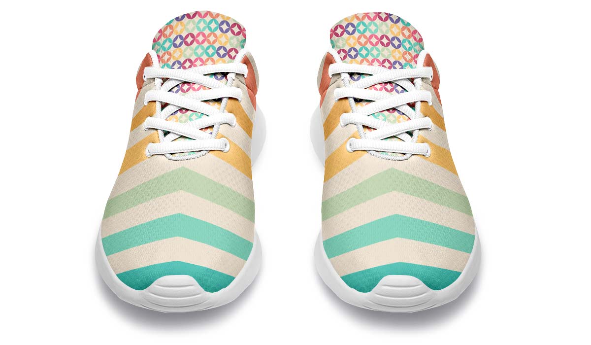 Retro Lines White