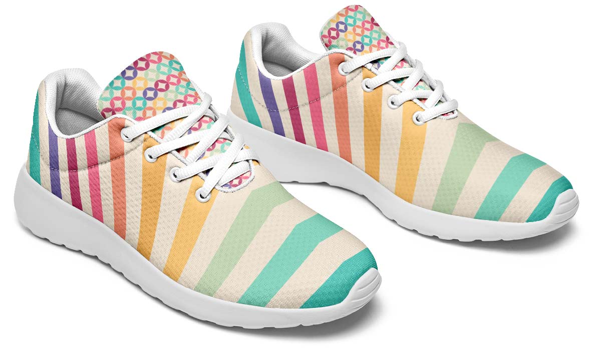 Retro Lines White