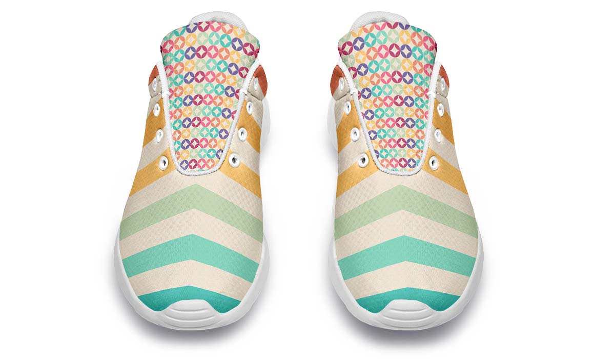 Retro Lines White