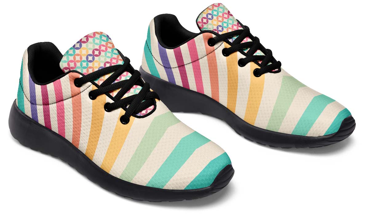 Retro Lines White