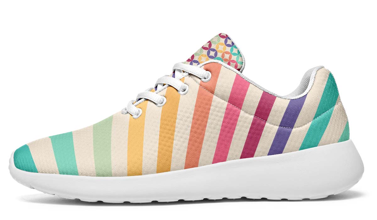 Retro Lines White