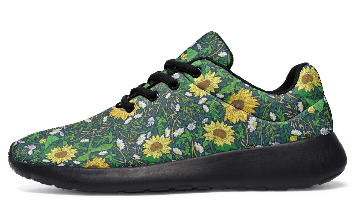 Sunflower Pattern White