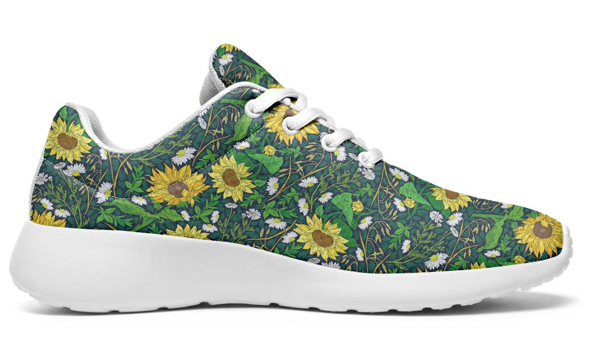 Sunflower Pattern White