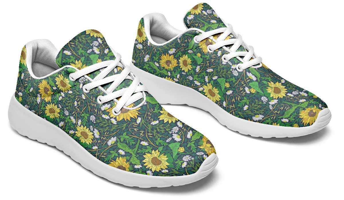 Sunflower Pattern White