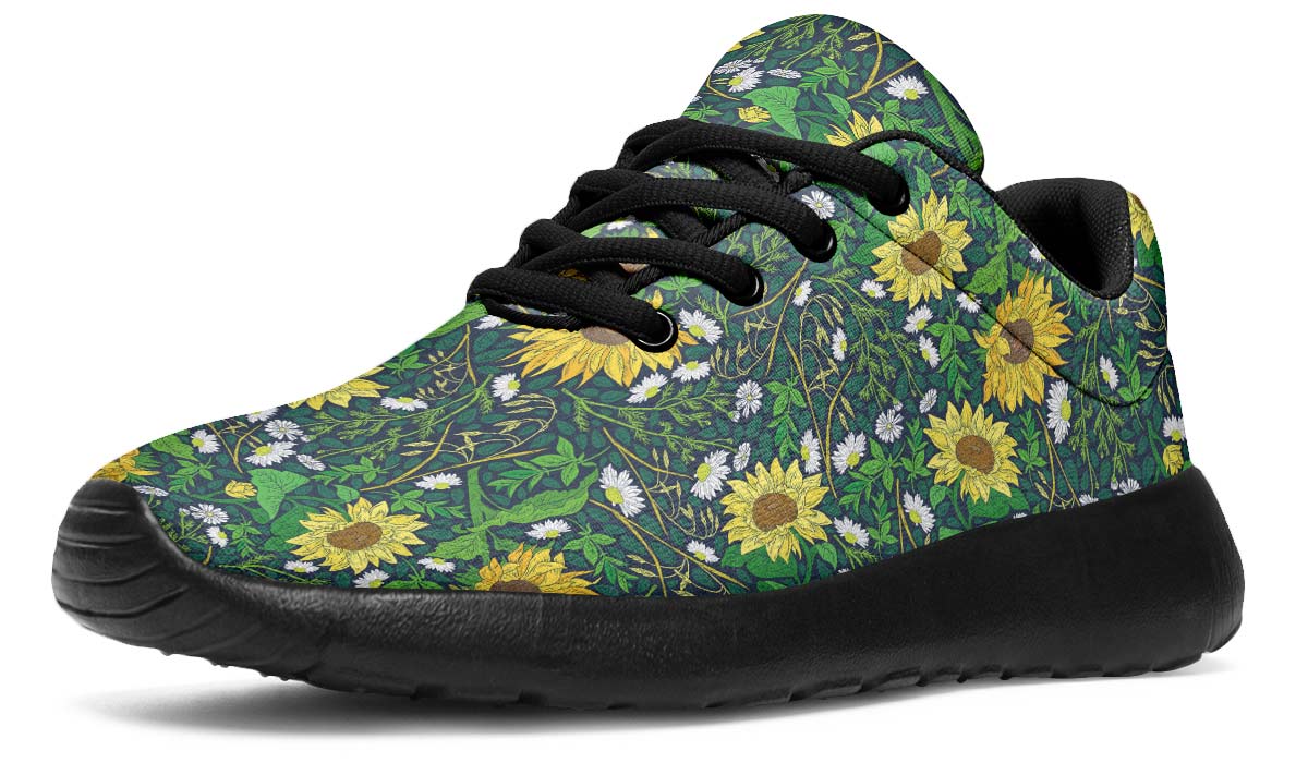 Sunflower Pattern White