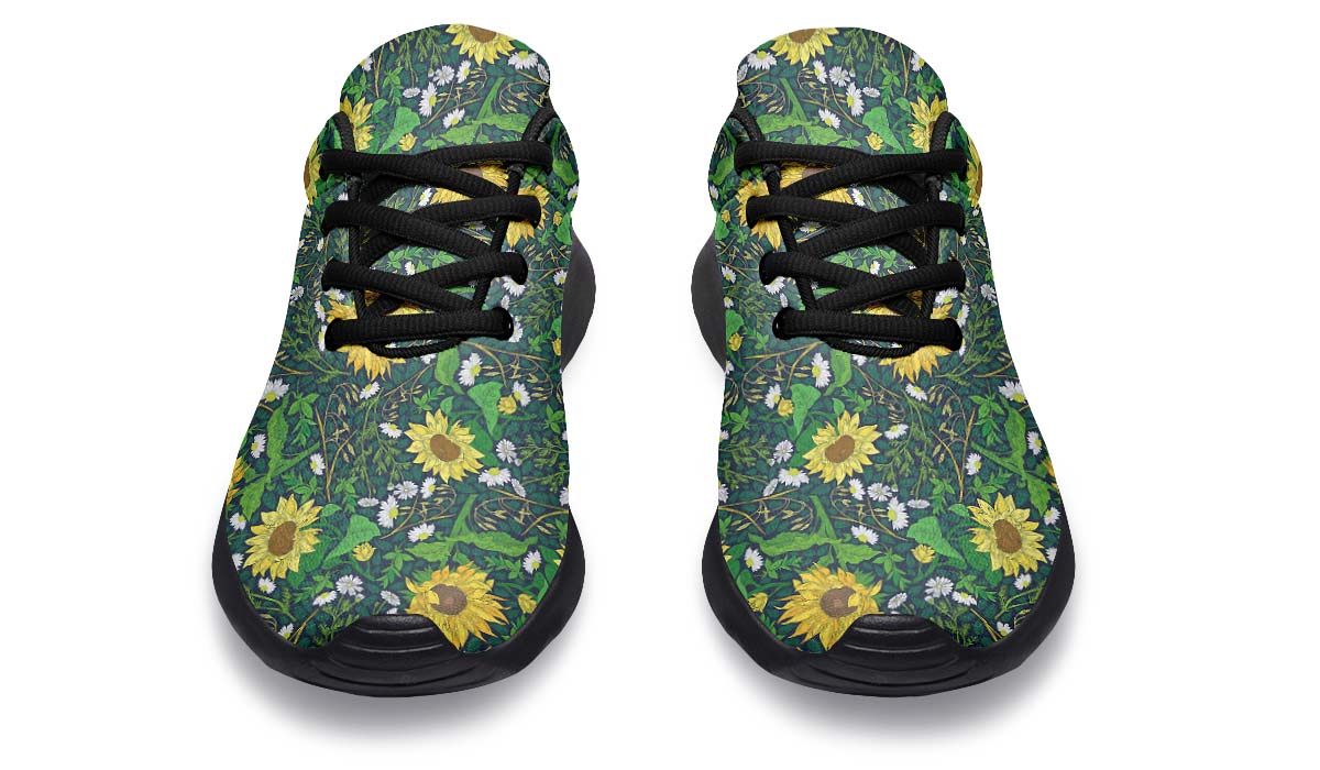 Sunflower Pattern White