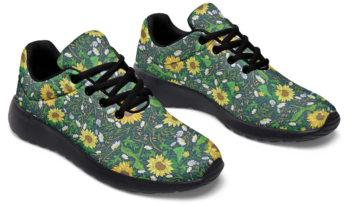 Sunflower Pattern White