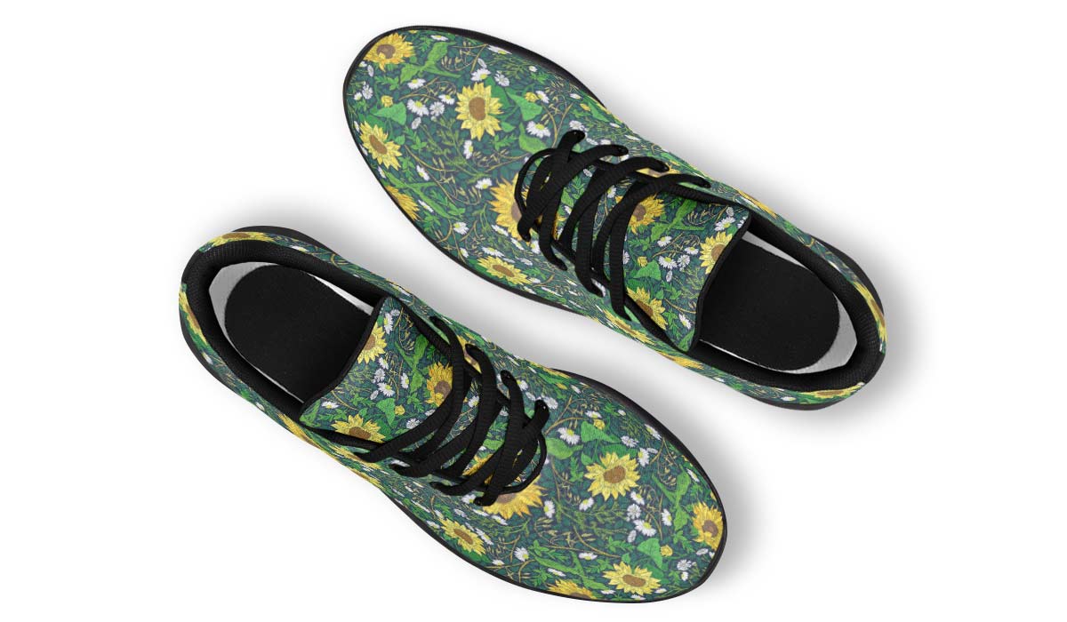 Sunflower Pattern White