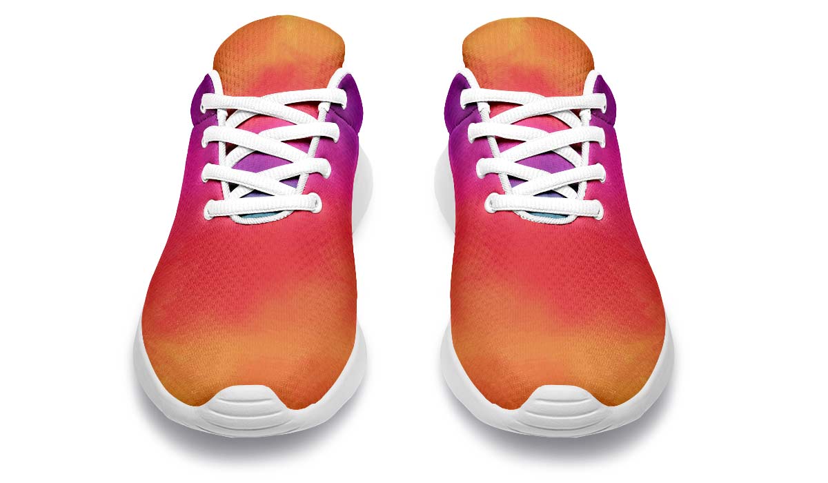 Sunset Tie Dye Two White