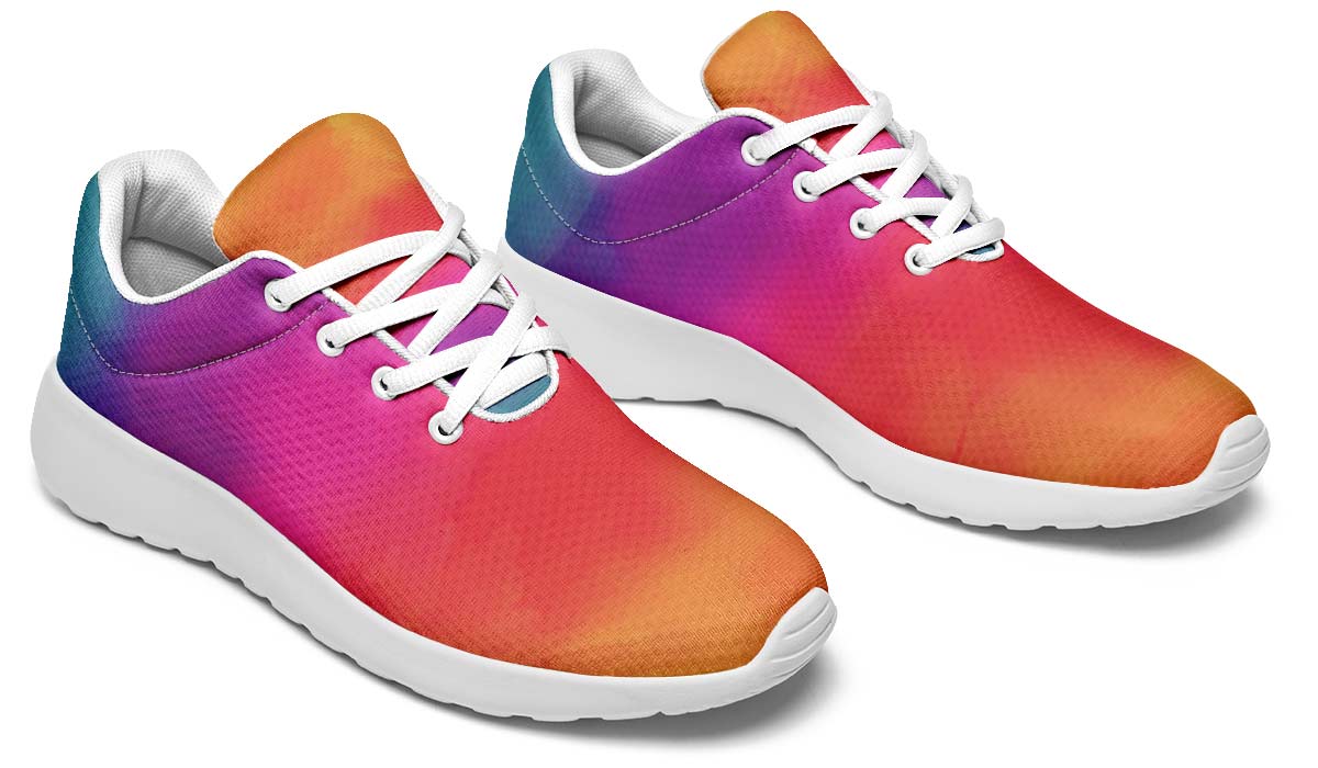Sunset Tie Dye Two White