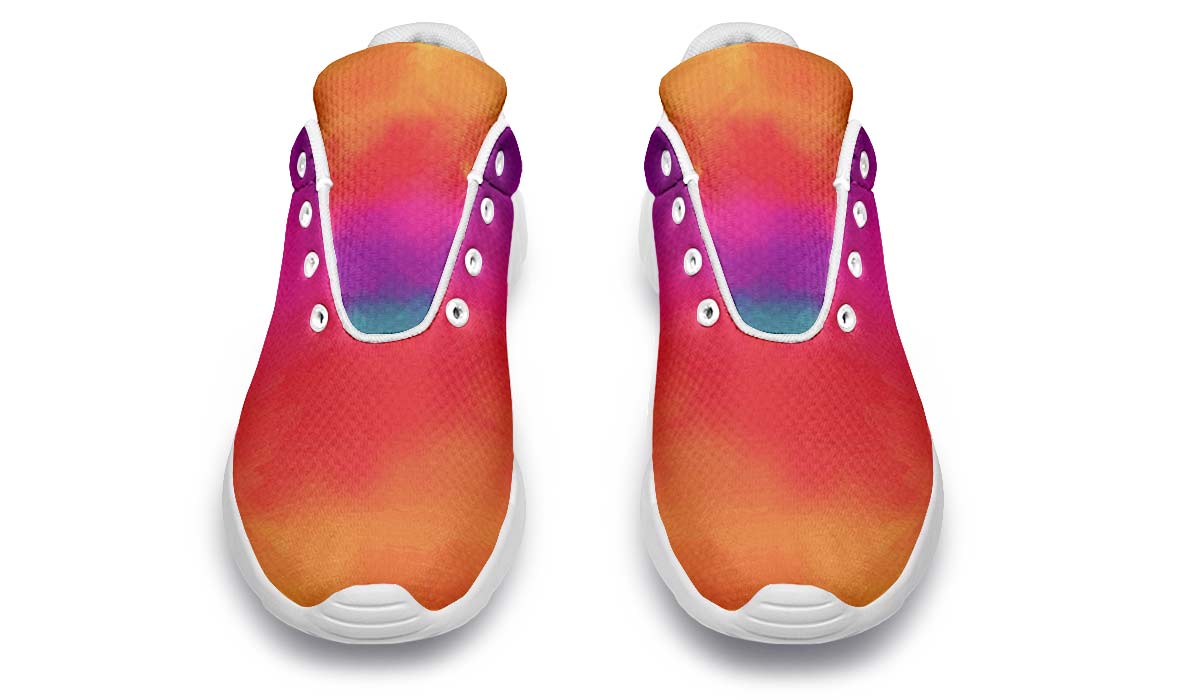Sunset Tie Dye Two White